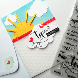 Tampon En Silicone « Tu M’amènes à Sourire » – Alphabet Créatif Pour Scrapbooking, Cartes DIY, Loisirs Créatifs