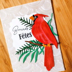 Set de 9 troqueles - pájaro...