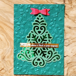 Arbol de navidad encaje -...