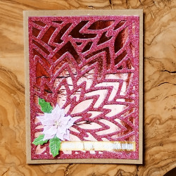 Fondo flores de Navidad -...