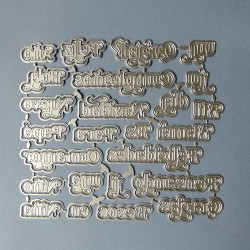 Set de 27 palabras en...