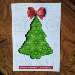 Arbol de navidad encaje -...