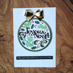 Fond Flocons - Classeur de...