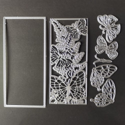 Cadre papillons 3D -  Set...