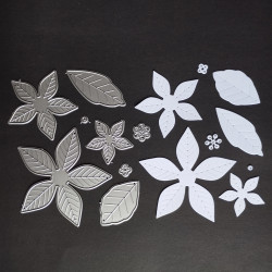 Grande poinsettia - Set de...