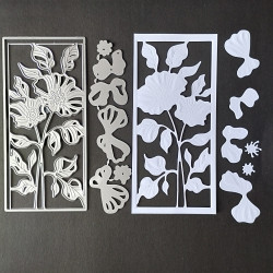 Cadre coquelicots - Set de...