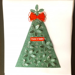 Fond décor poinsettia -Die...
