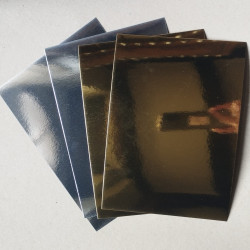 4 Feuilles Miroir (2 DOREES...
